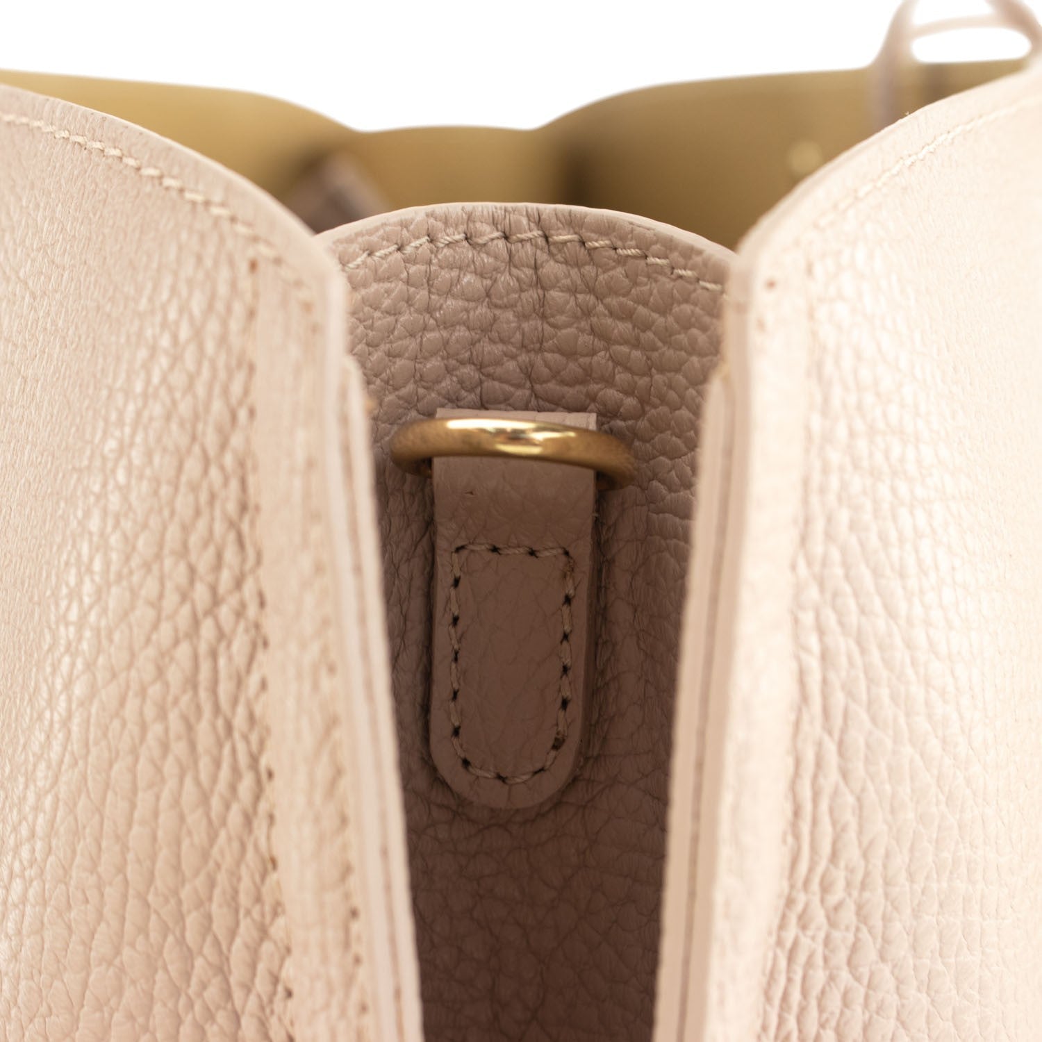 Bolso Shopper en Piel Pregato Loggia Nude - KimondoShop