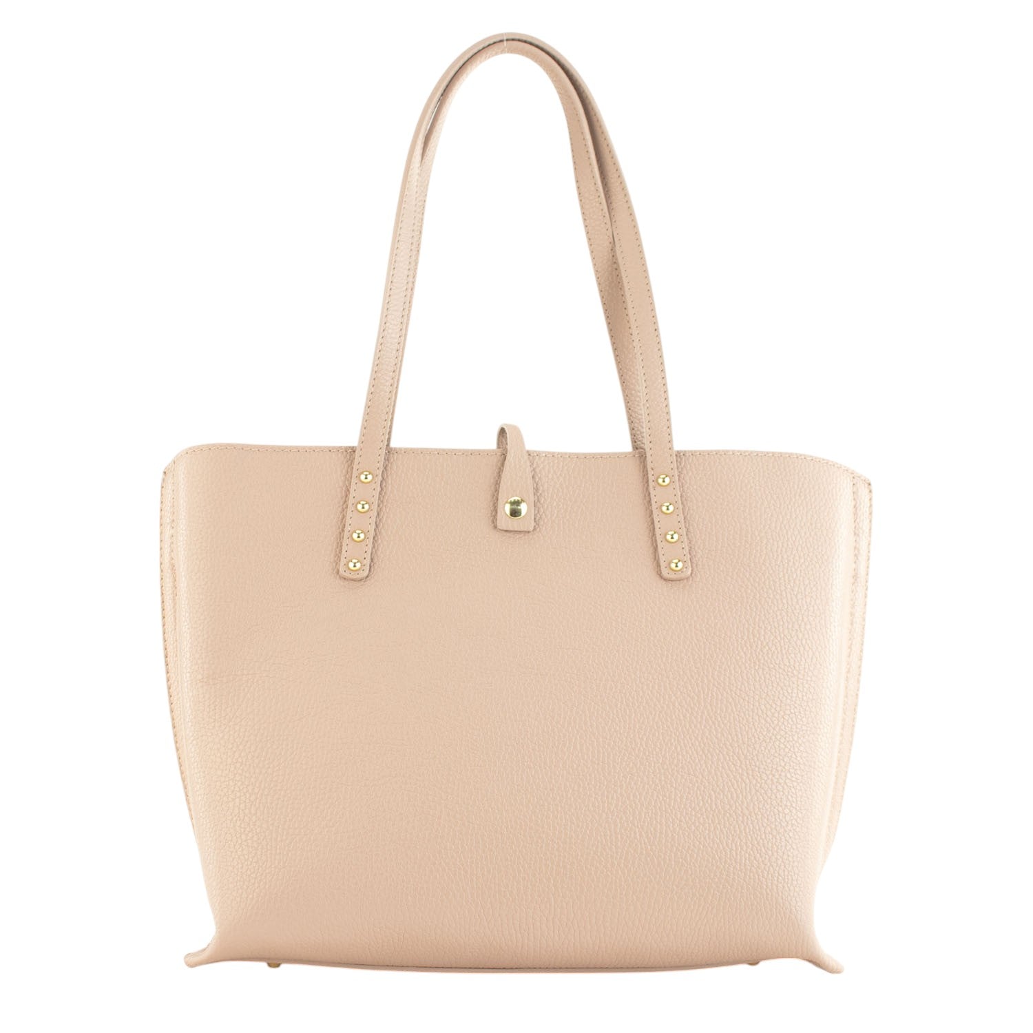 Bolso Shopper en Piel Pregato Loggia Nude - KimondoShop