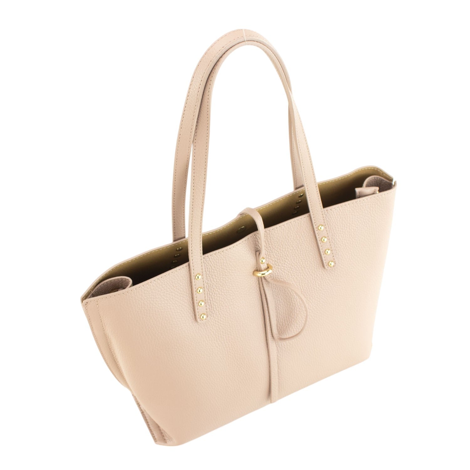 Bolso Shopper en Piel Pregato Loggia Nude - KimondoShop