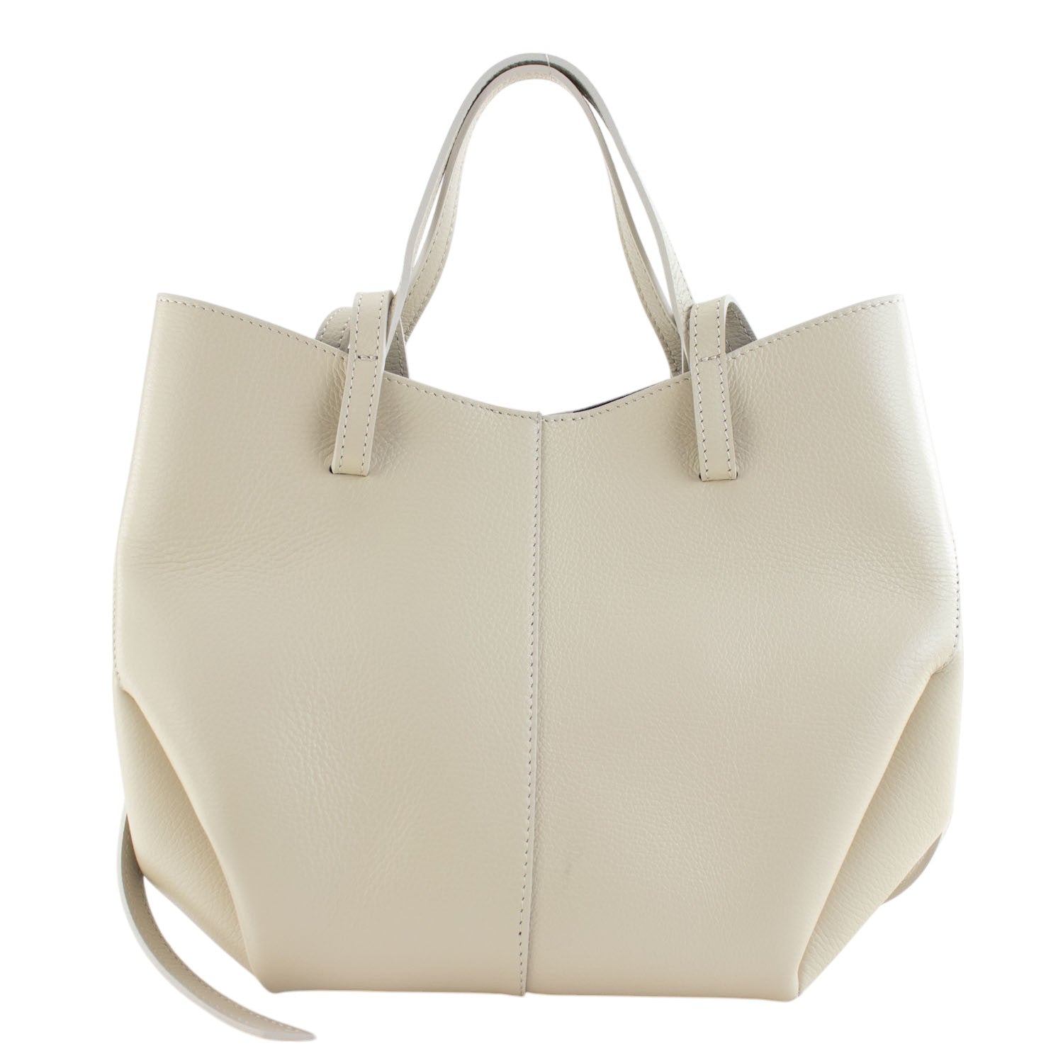 Bolso shopper Piel Pregato Venetto Beige - KimondoShop