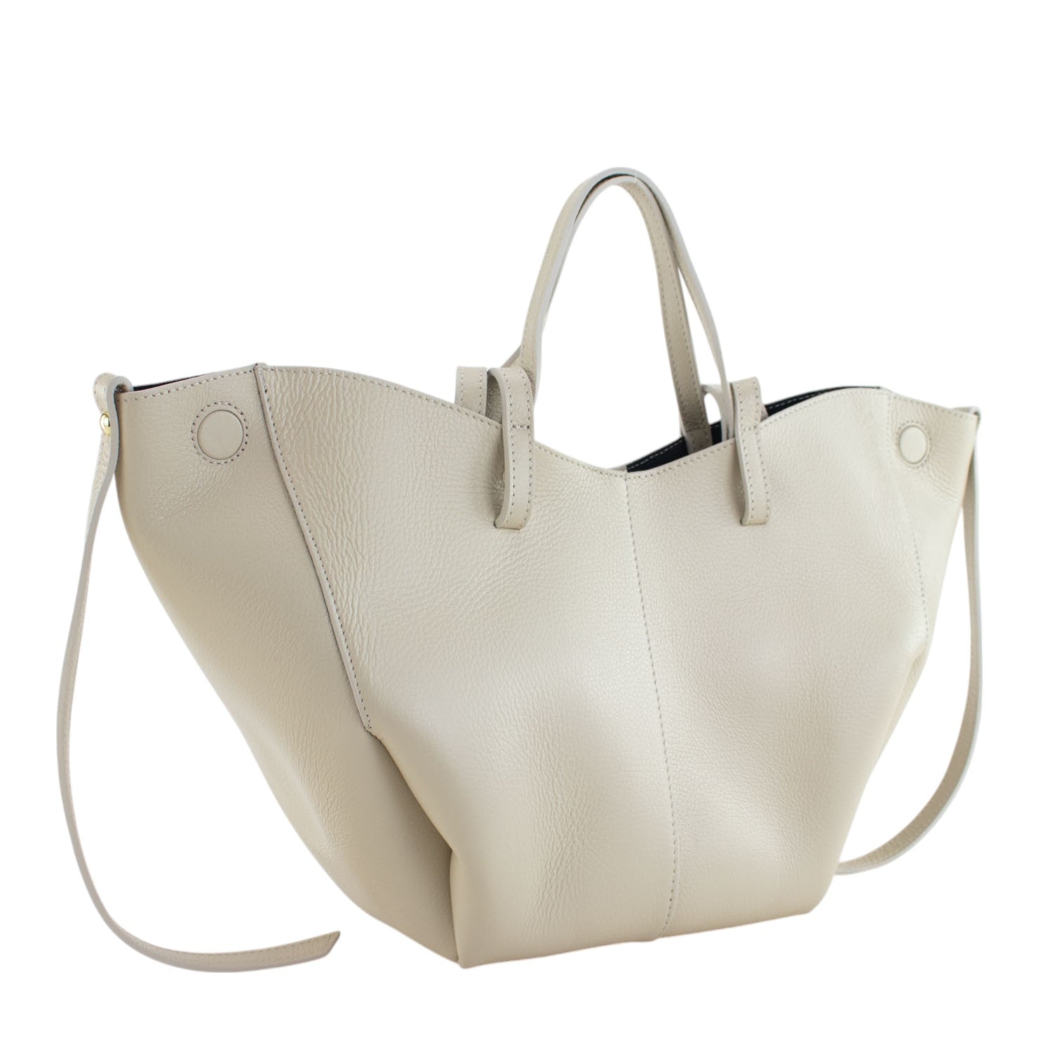 Bolso shopper Piel Pregato Venetto Beige - KimondoShop