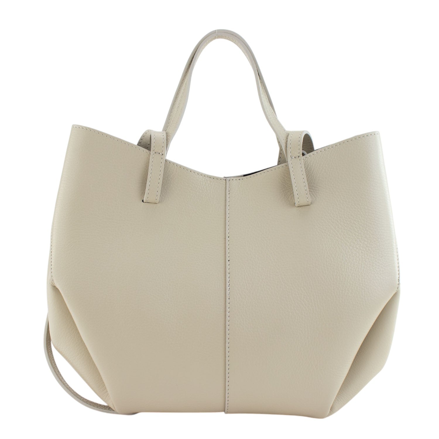 Bolso shopper Piel Pregato Venetto Beige - KimondoShop