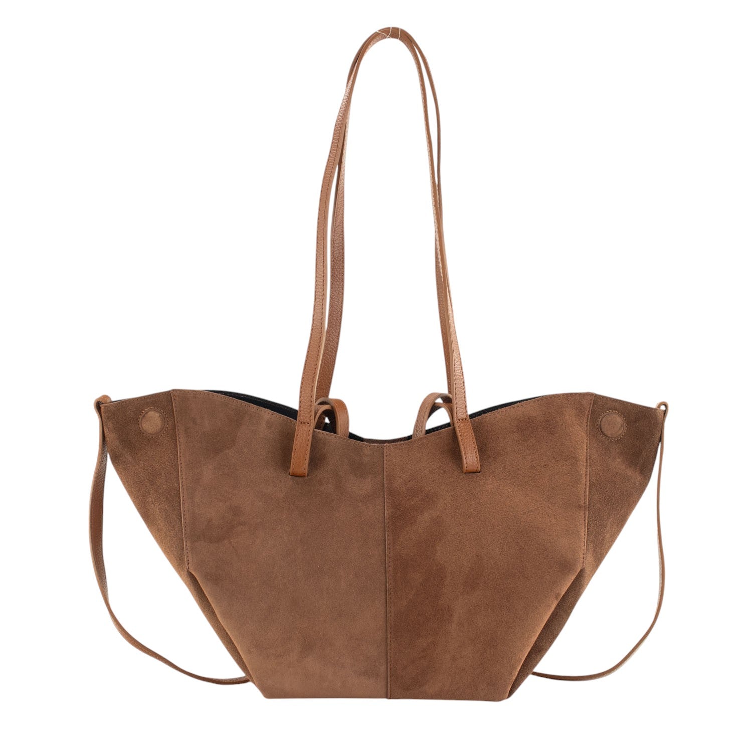 Bolso shopper Piel Pregato Venetto Camel asa soft - KimondoShop