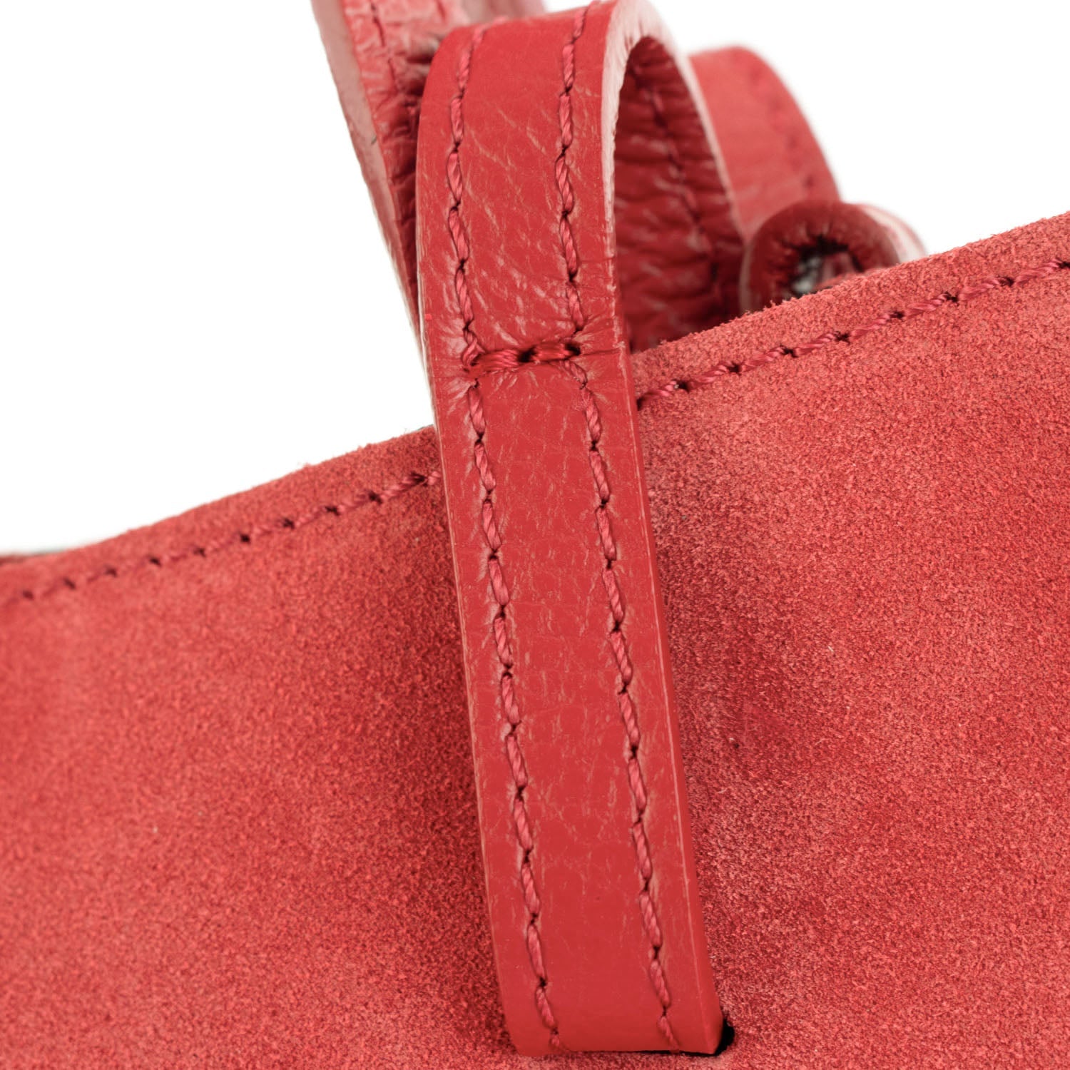 Bolso shopper Piel Pregato Venetto Coral - KimondoShop