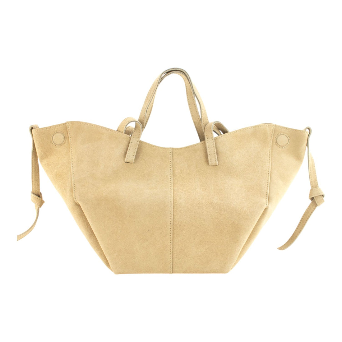 Bolso shopper Piel Pregato Venetto Crema - KimondoShop