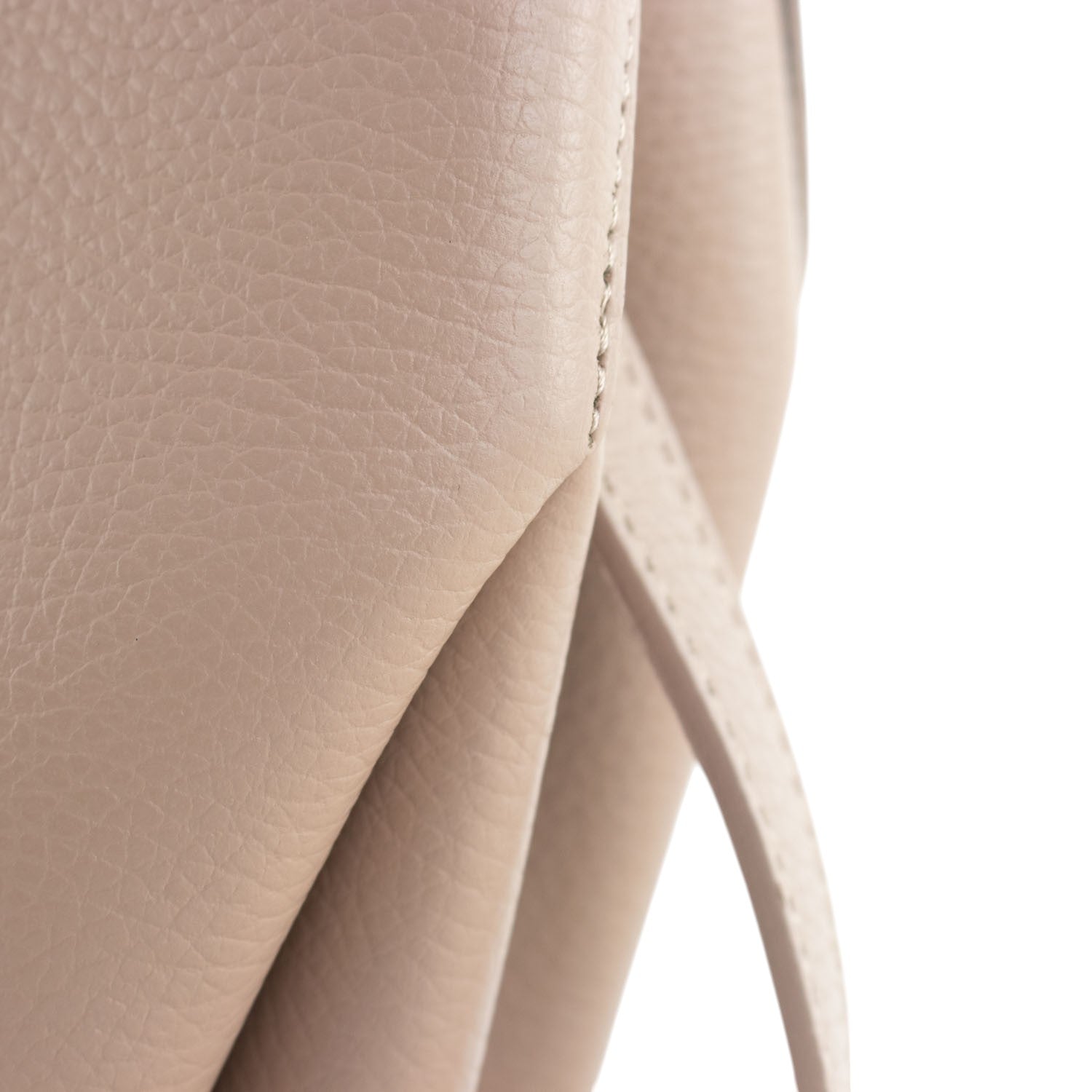 Bolso shopper Piel Pregato Venetto Nude - KimondoShop