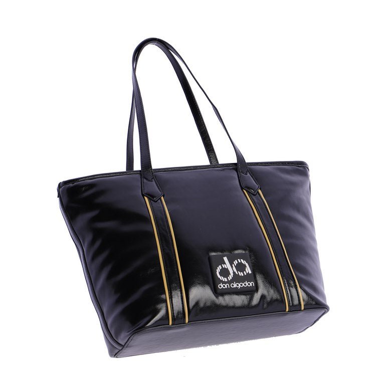 Bolso Shopping Don Algodon Aspen Negro - KimondoShop