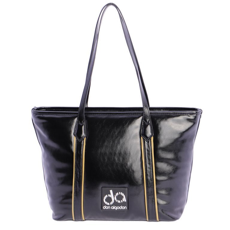 Bolso Shopping Don Algodon Aspen Negro - KimondoShop