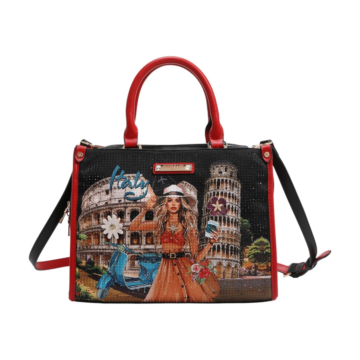 Bolso tote Nicole Lee Martha Travels Italy - KimondoShop