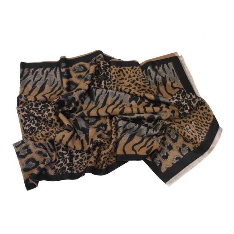 Bufanda Amichi Cuadro Animal Print - KimondoShop