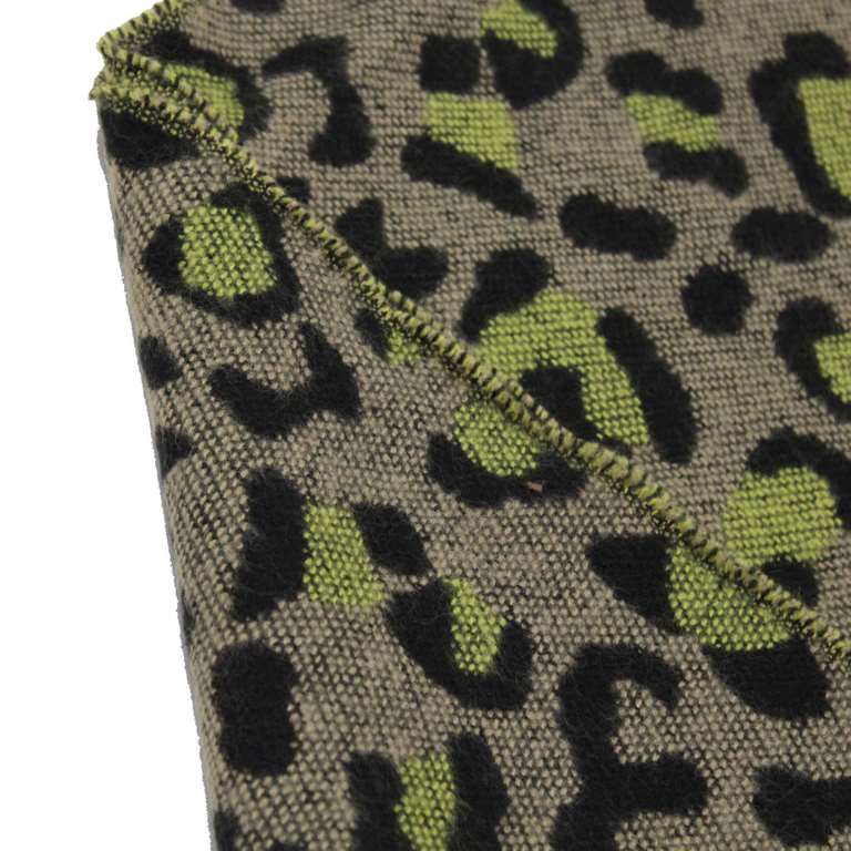 Bufanda Don Algodon Animal Print green - KimondoShop