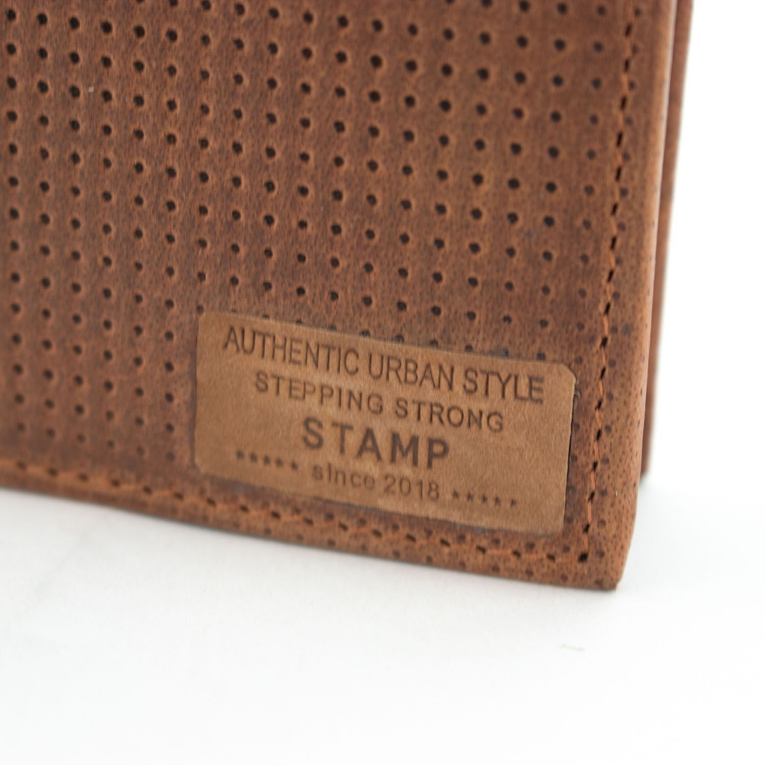 Cartera de hombre de piel vertical Stamp Ara - KimondoShop