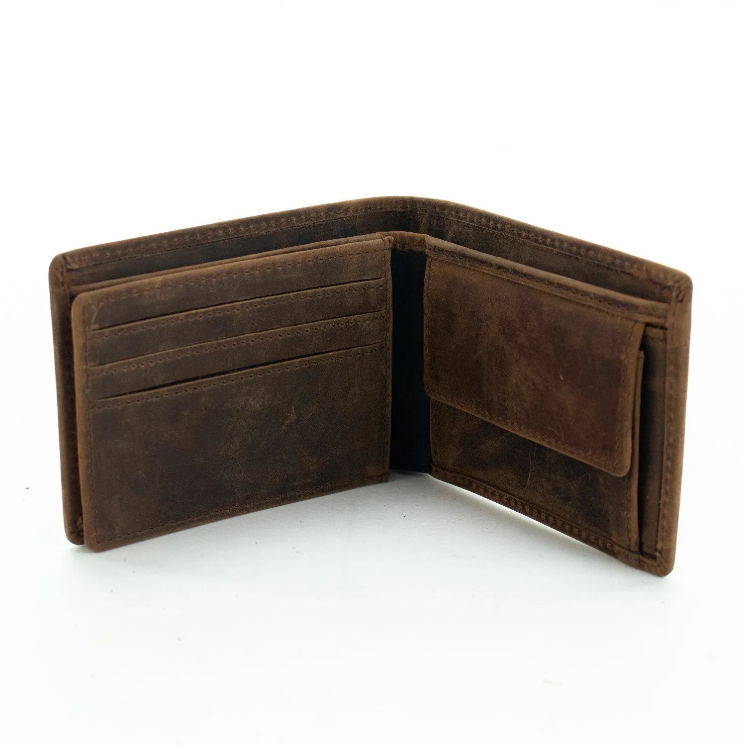 Cartera horizontal con monedero MyWallets Rustic - KimondoShop