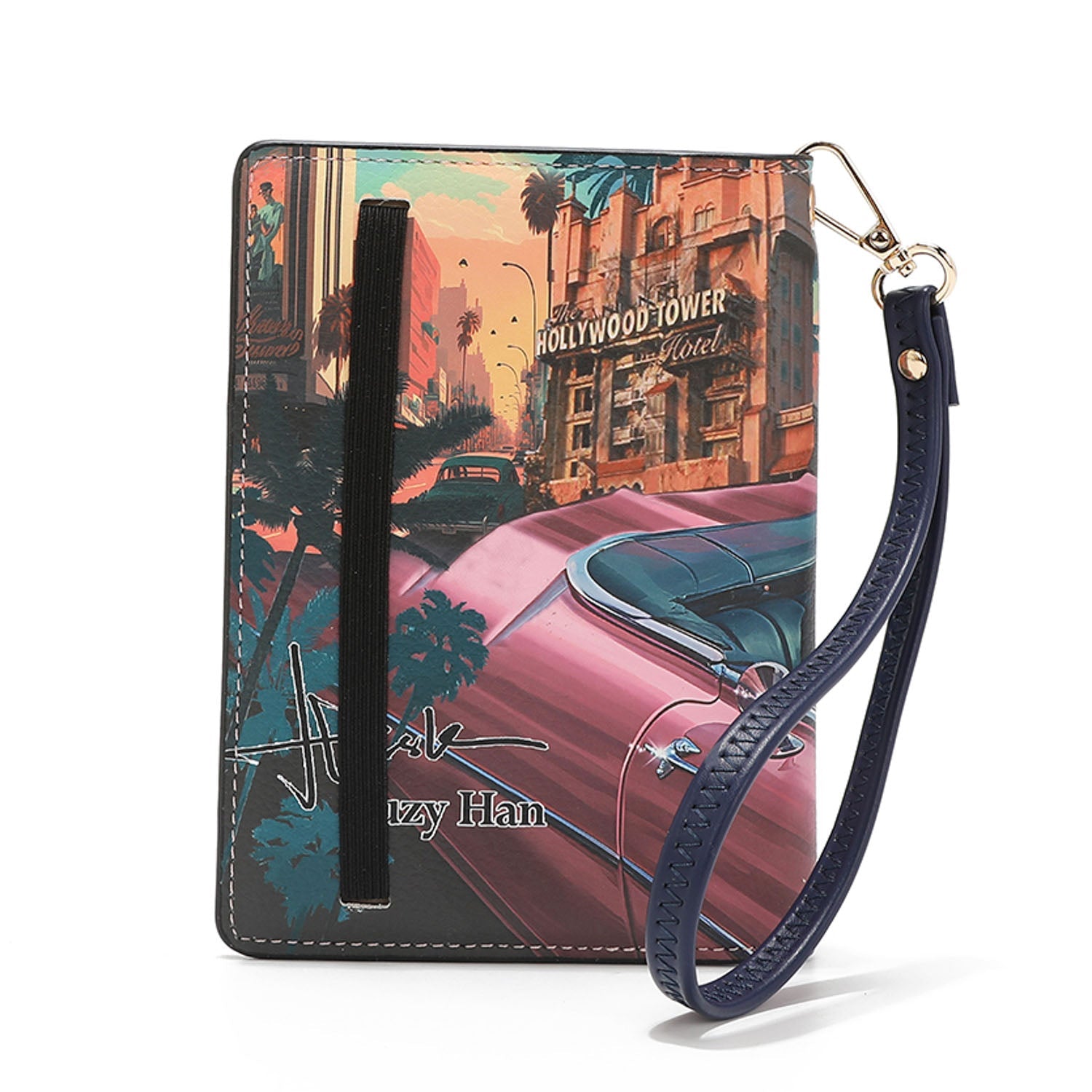 Cartera porta pasaporte RFID Nicole Lee Hollywood Drive - KimondoShop