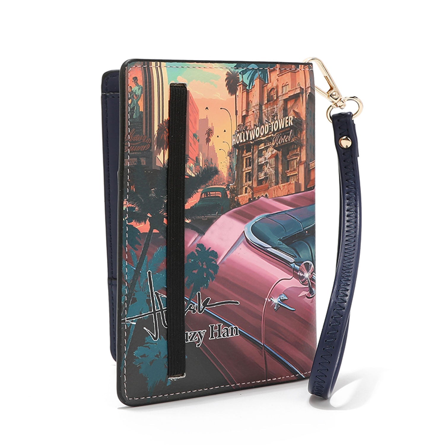 Cartera porta pasaporte RFID Nicole Lee Hollywood Drive - KimondoShop