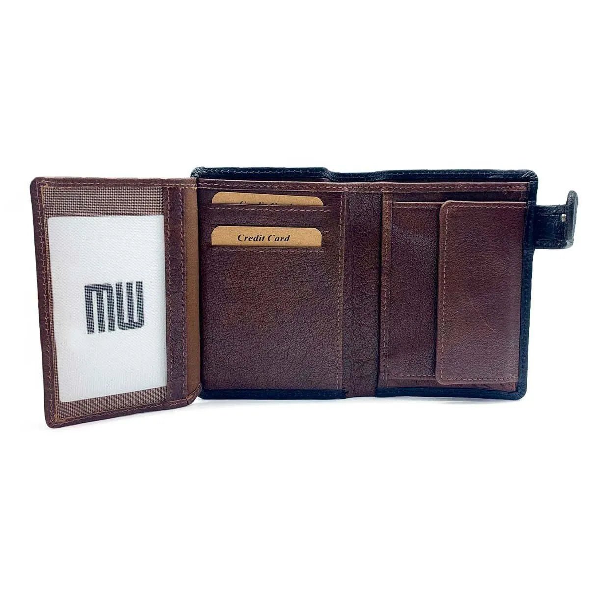 Cartera vertical con broche MyWallets Mix - KimondoShop