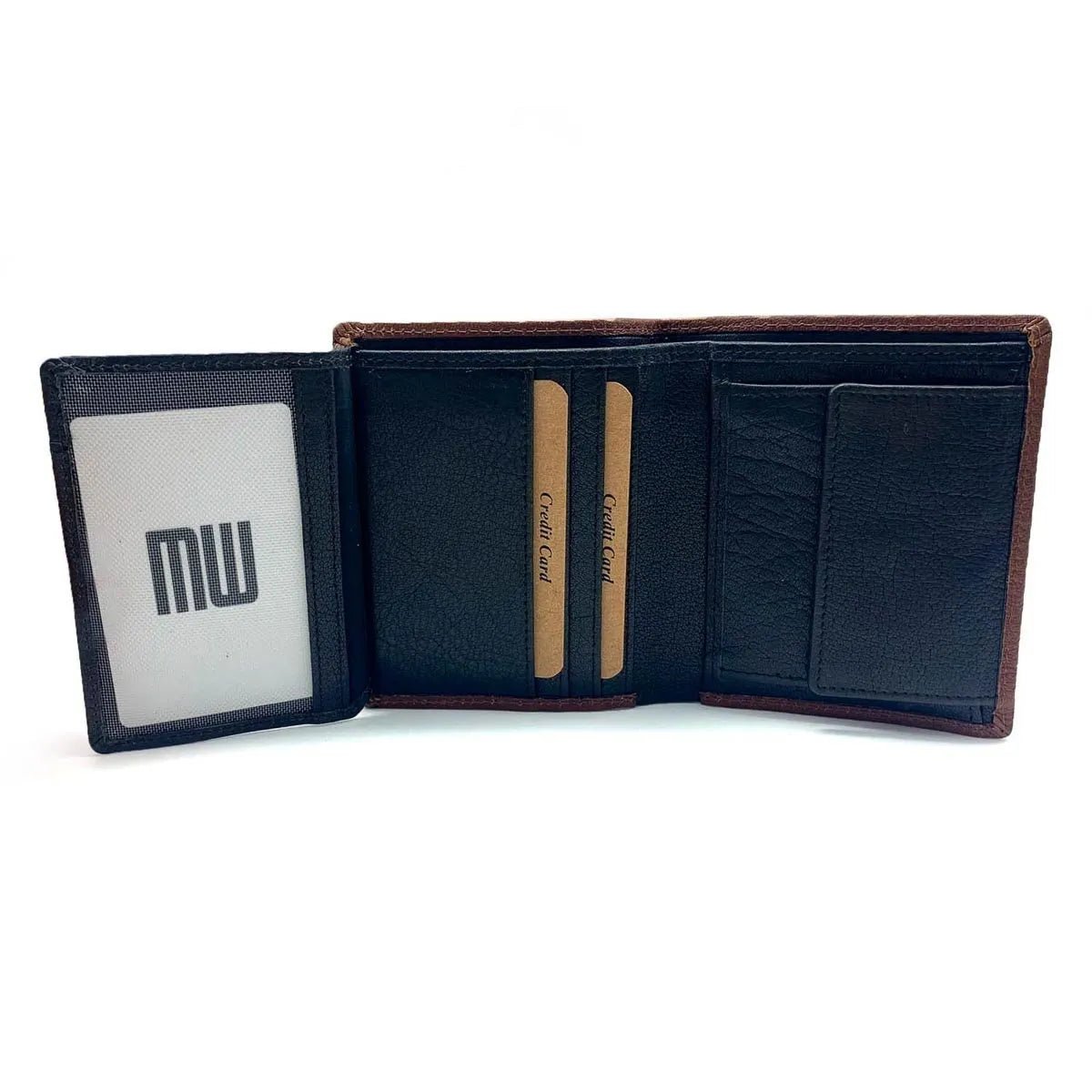 Cartera vertical con monedero MyWallets Mix - KimondoShop