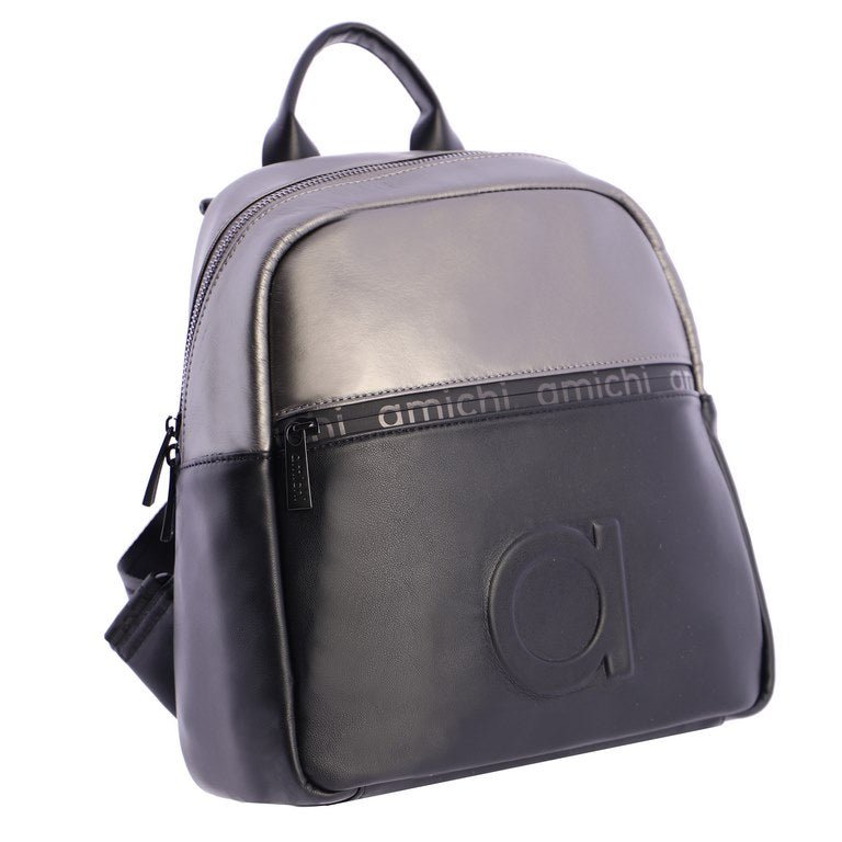 Mochila Amichi Milano Negro - KimondoShop