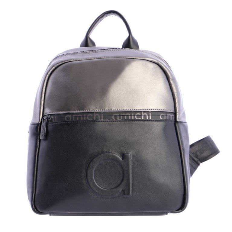 Mochila Amichi Milano Negro - KimondoShop