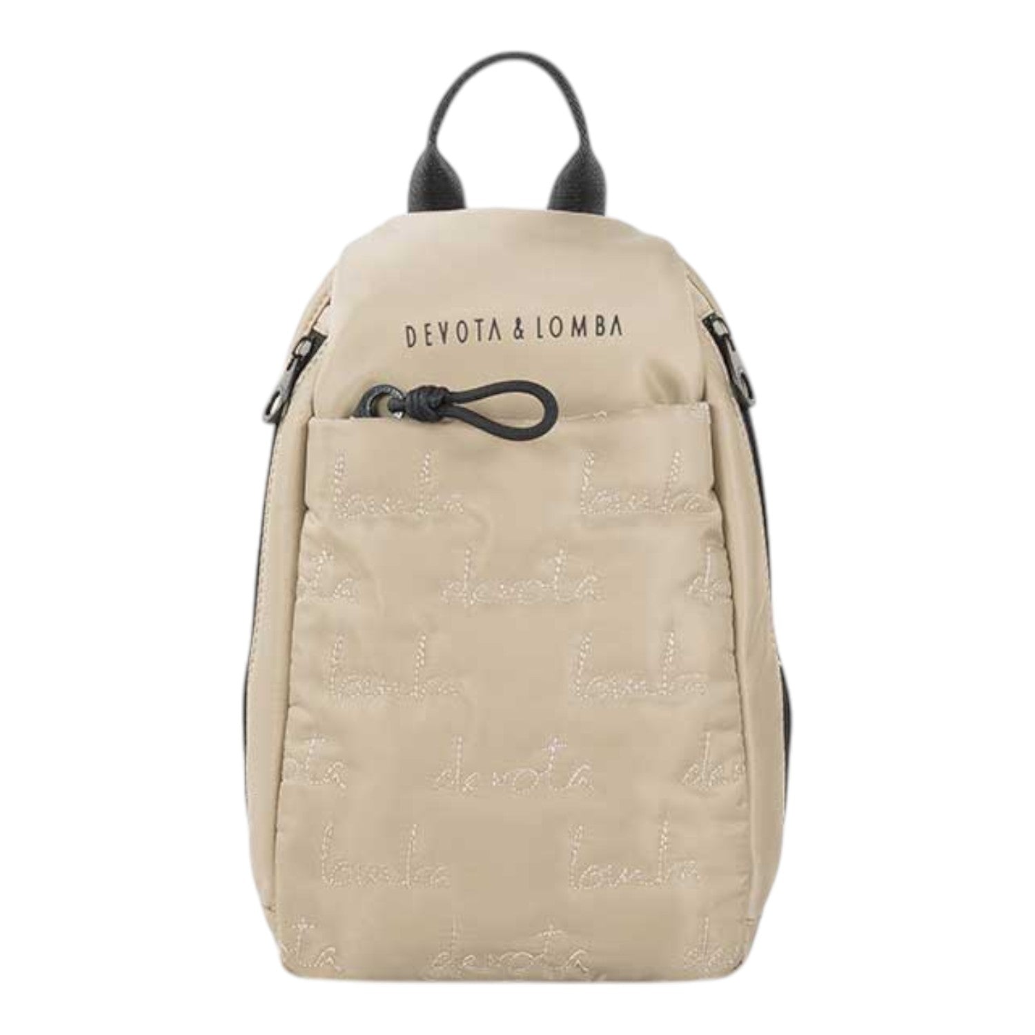 Mochila antirrobo Devota & Lomba Hand Taupe - KimondoShop