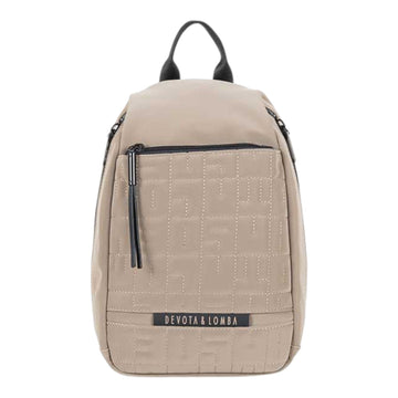 Mochila antirrobo Devota & Lomba Master Taupe - KimondoShop