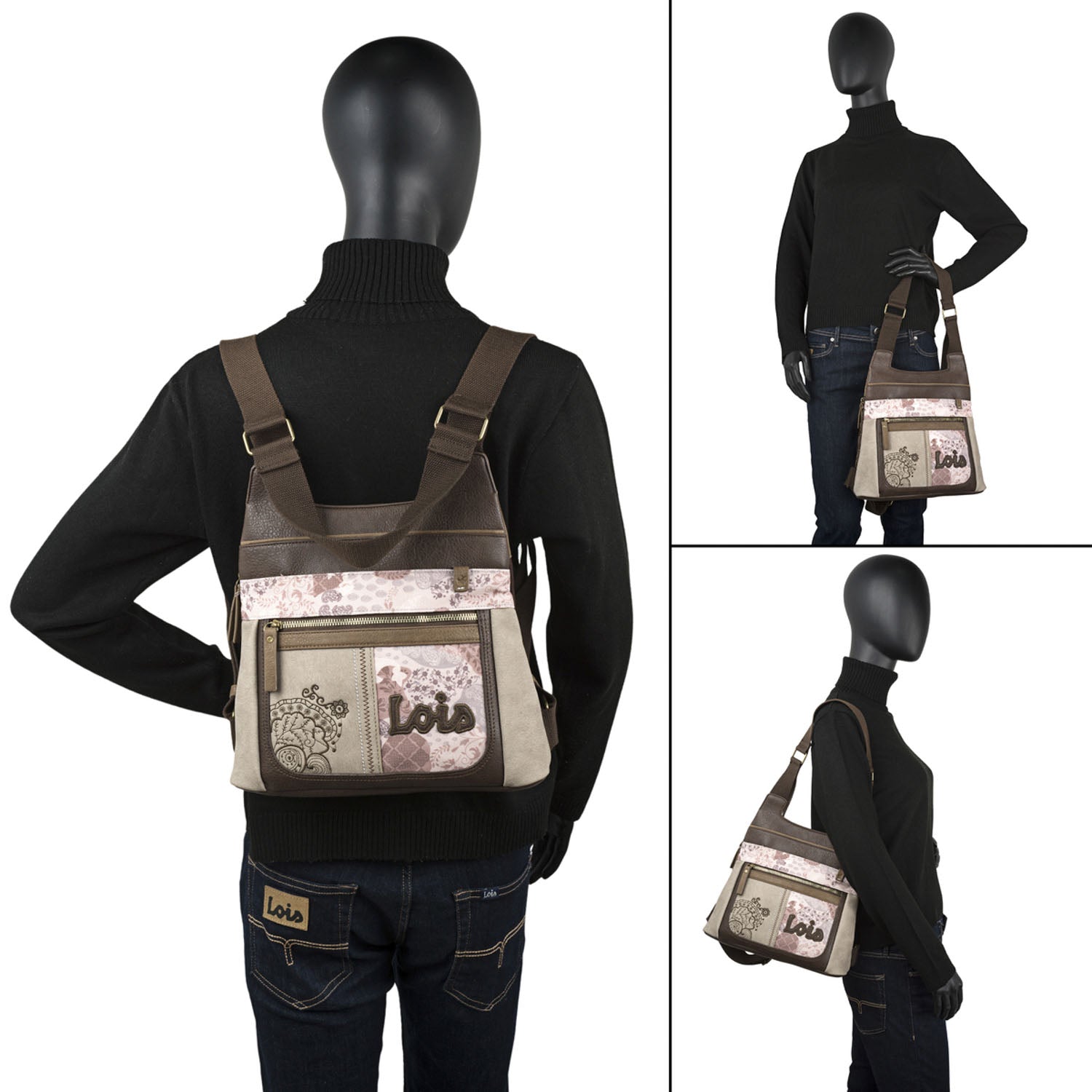 Mochila antirrobo Lois Virginia - KimondoShop