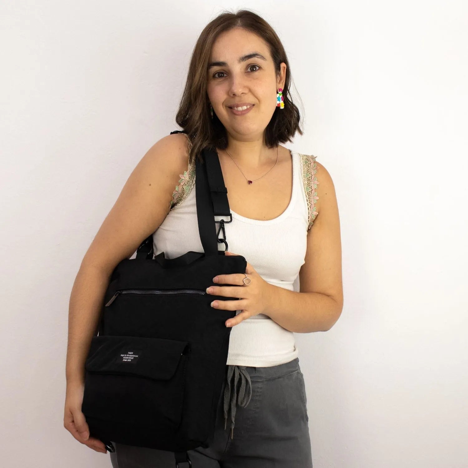 Mochila con bandolera Tiger Janos - KimondoShop