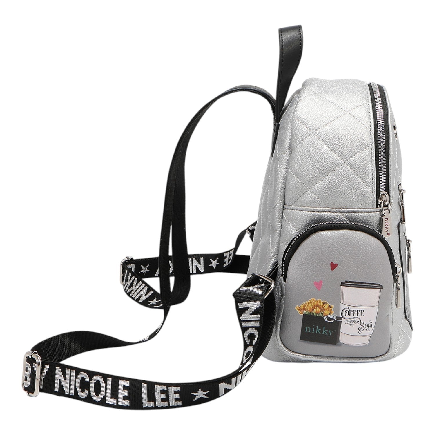 Mochila con bolsillos Nikky Urban Coffee Dream - KimondoShop