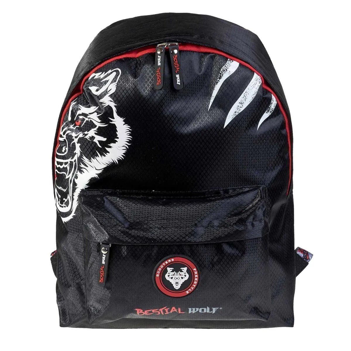 Mochila escolar Bestial Wolf Relieve Sport - KimondoShop