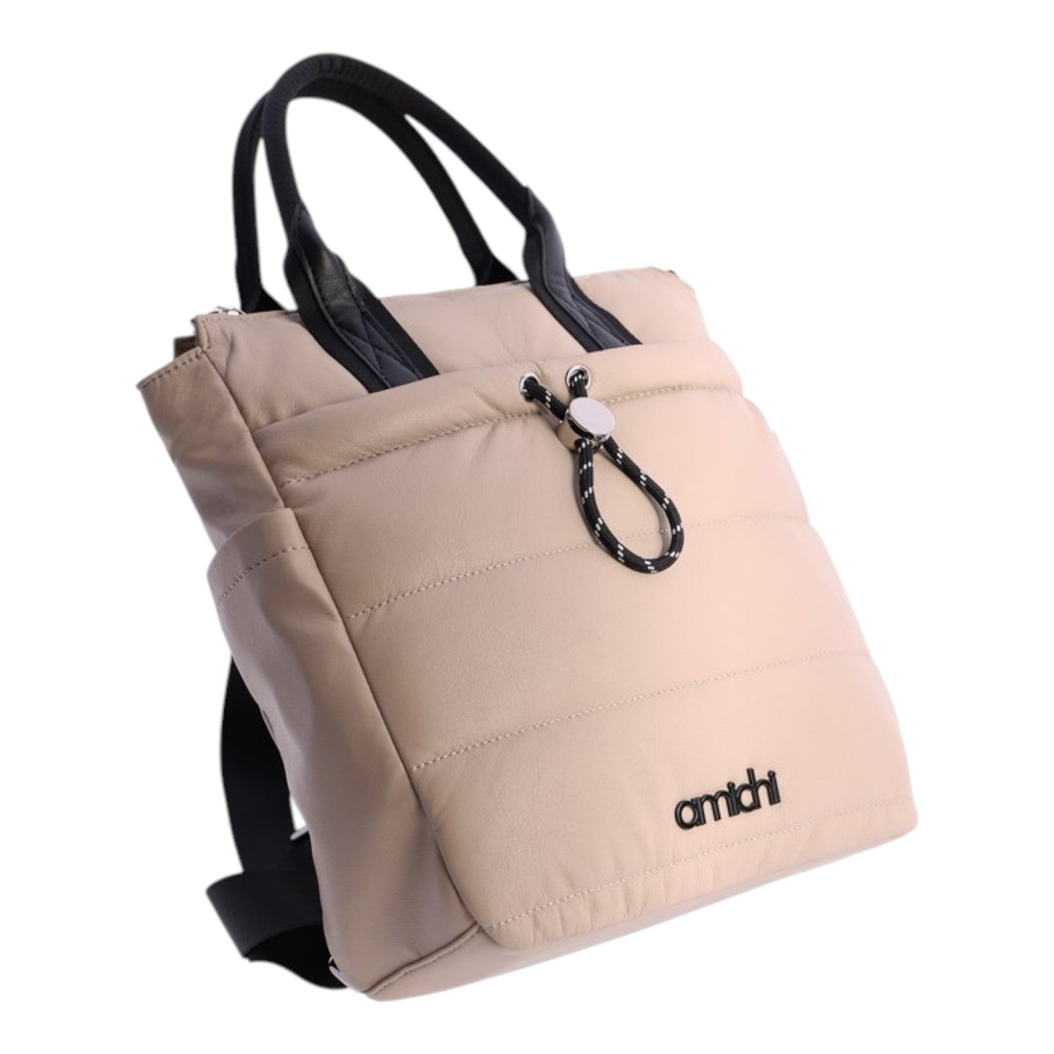 Mochila soft Amichi Drift Beige - KimondoShop