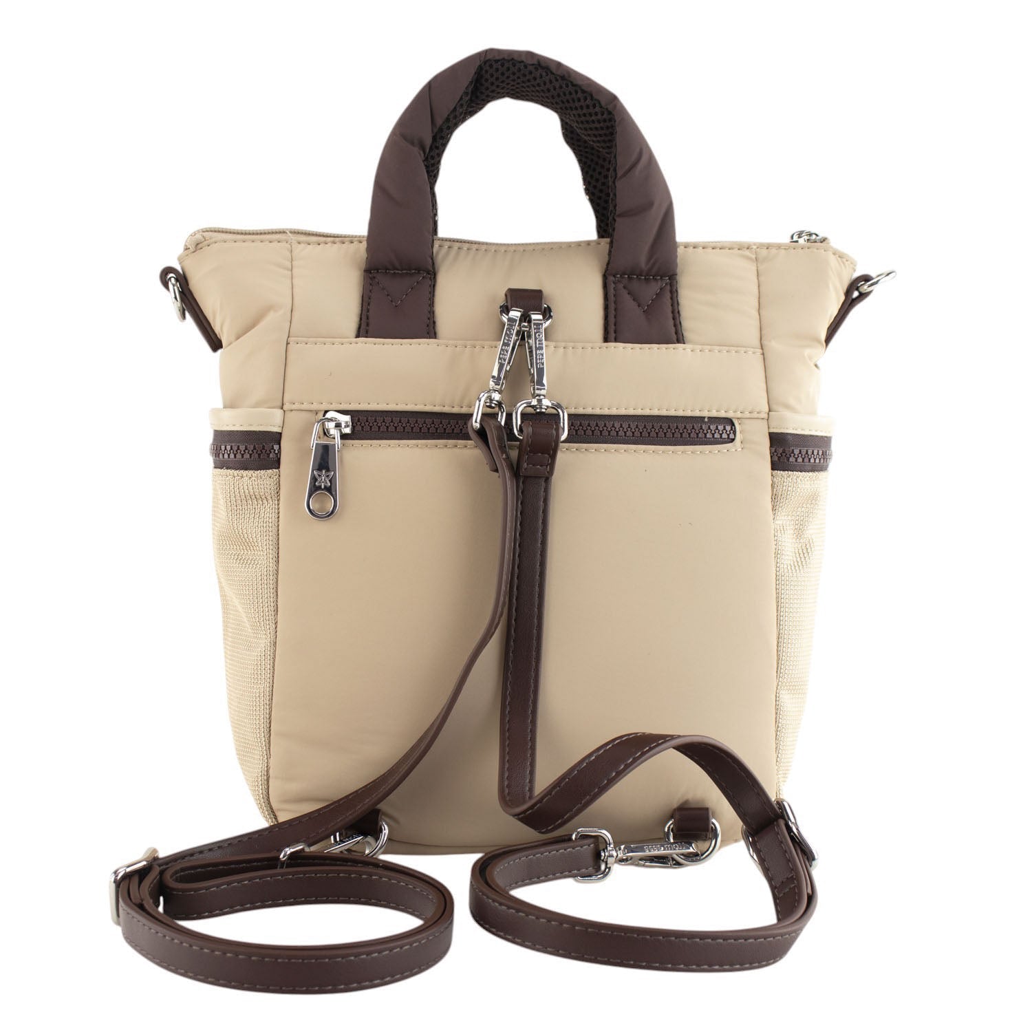 Mochila transformable Pepe Moll Bella Beige - KimondoShop