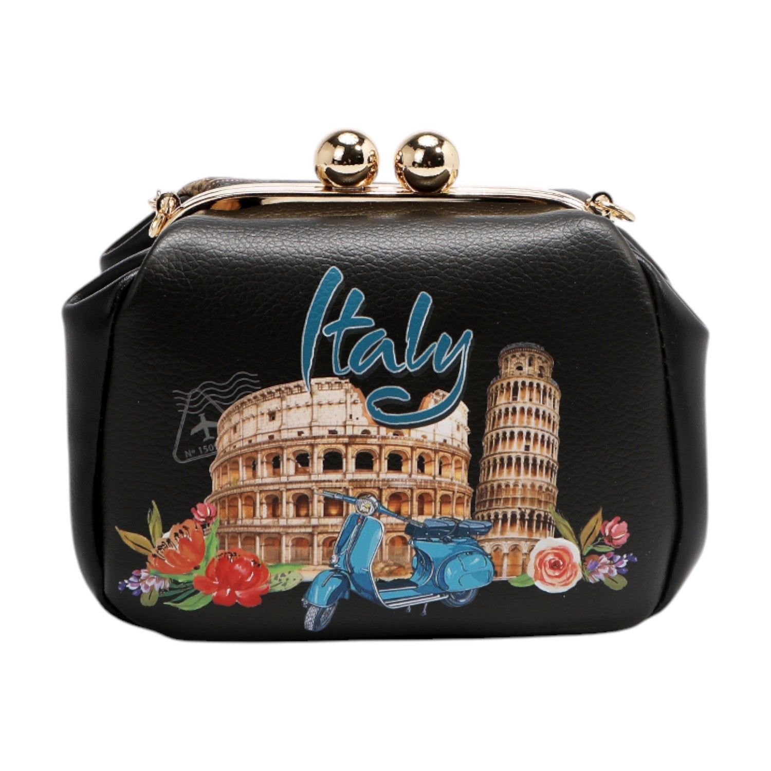 Monedero clutch Nicole Lee Martha Travels Italy - KimondoShop