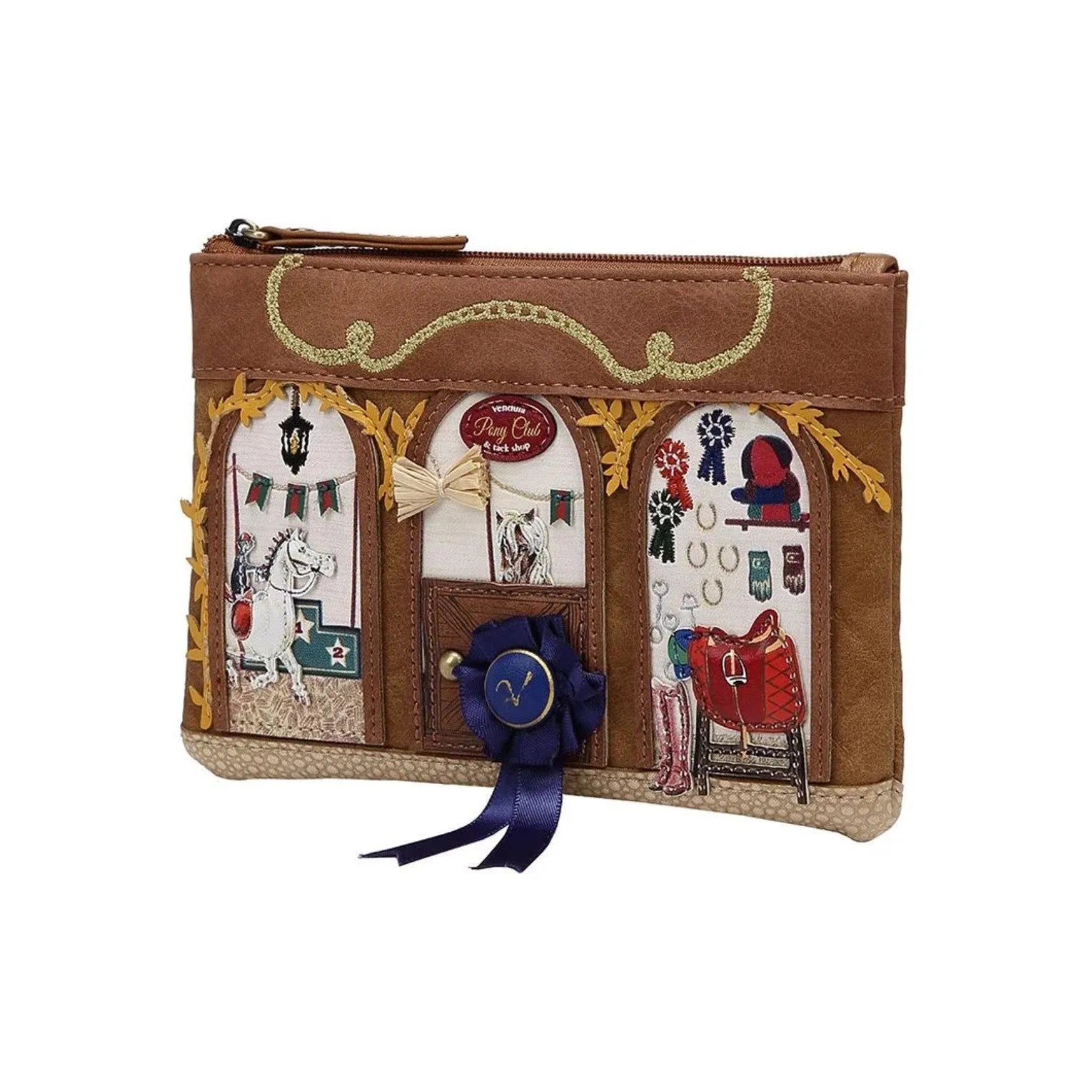 Monedero cremallera Vendula Pony Club - KimondoShop