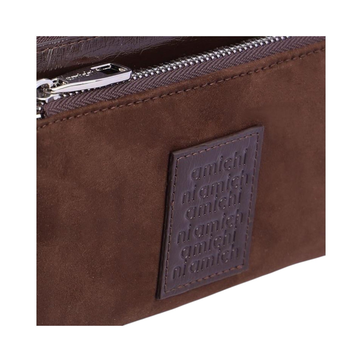 Monedero doble Amichi Aura Marrón - KimondoShop