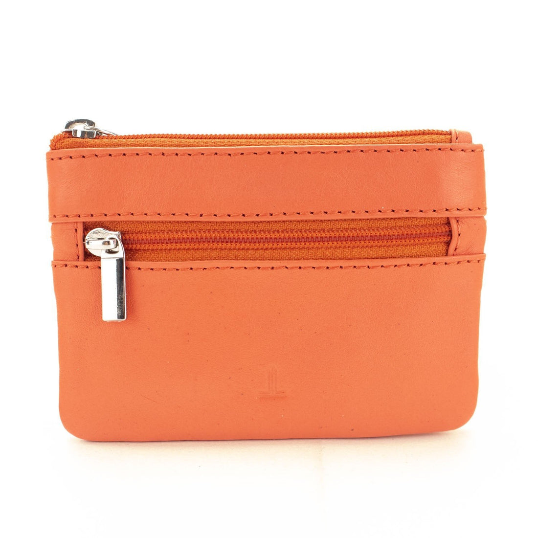 Monedero Piel Basics JL Piel Naranja - KimondoShop