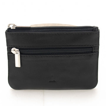 Monedero Piel Basics JL Piel Negro - KimondoShop