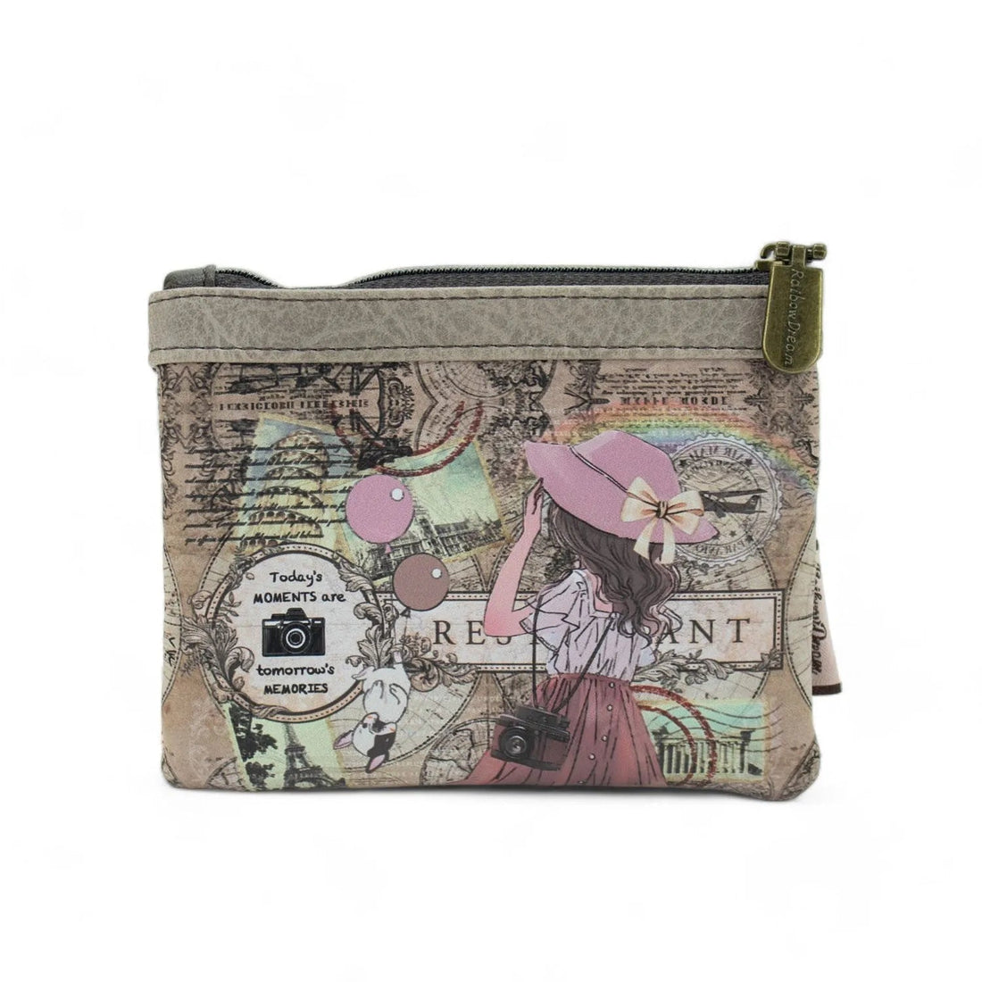 Monedero Sweet Candy Rainbow Dream Taupe - KimondoShop