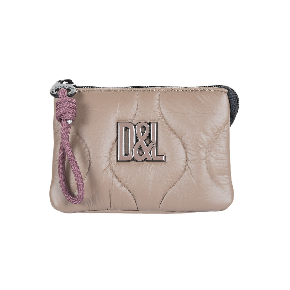 Monedero triple Devota & Lomba Lack Taupe - KimondoShop