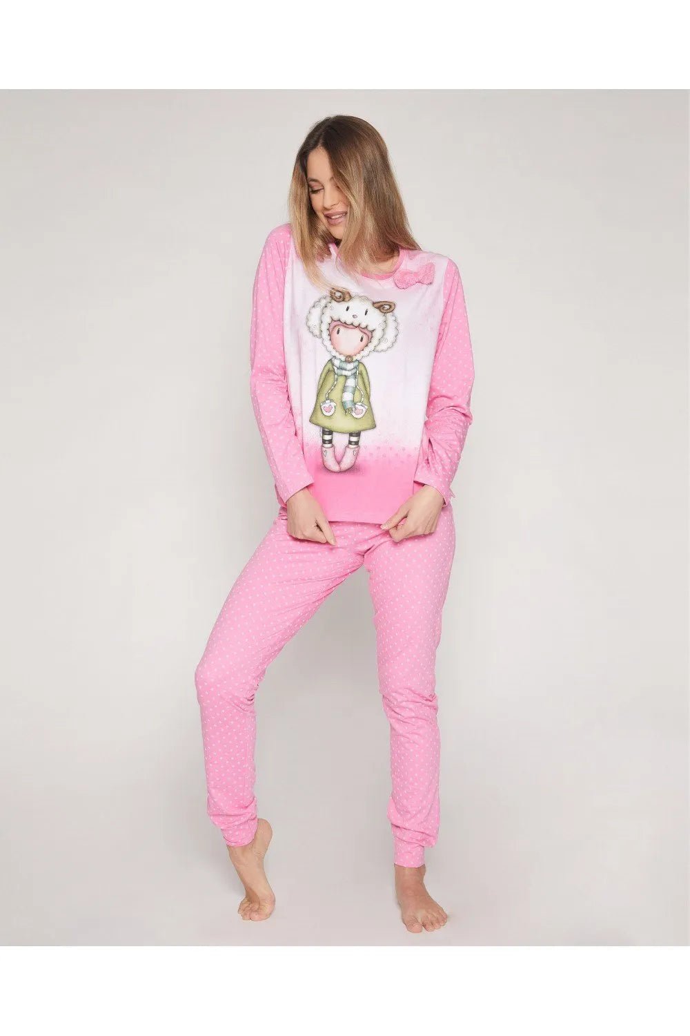 Pijama mujer Gorjuss Lambkins - KimondoShop