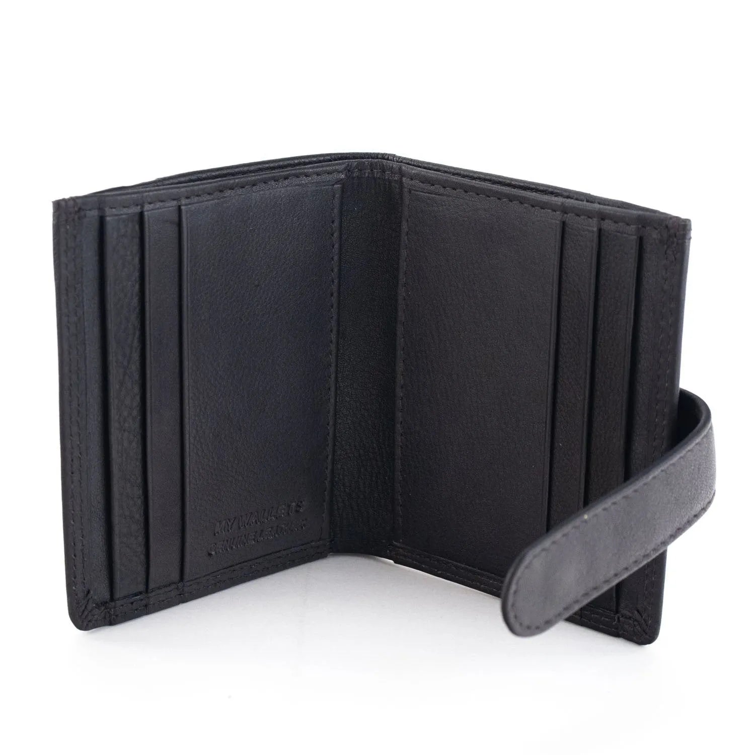 Tarjetero con broche MyWallets en piel Classic - KimondoShop