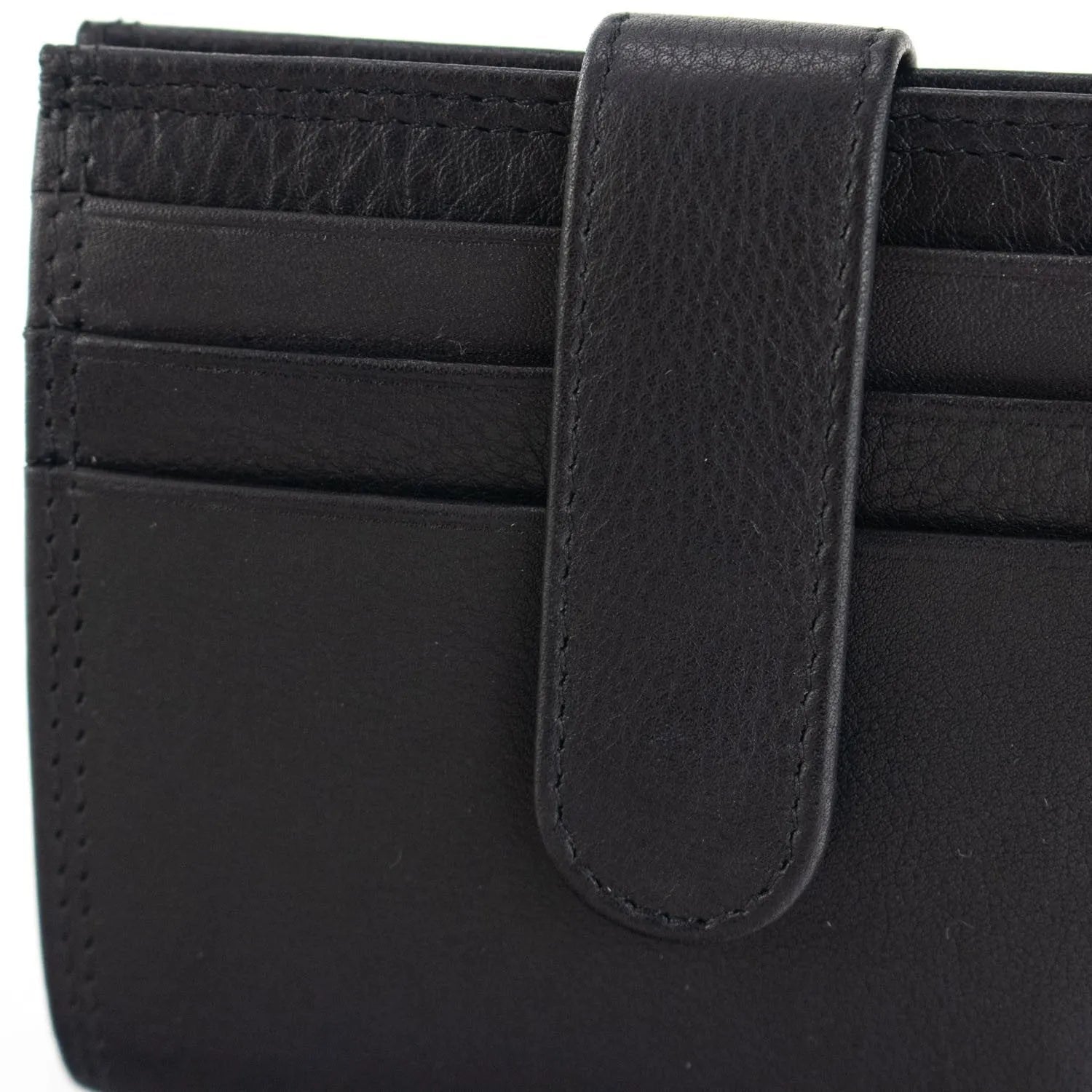 Tarjetero con broche MyWallets en piel Classic - KimondoShop