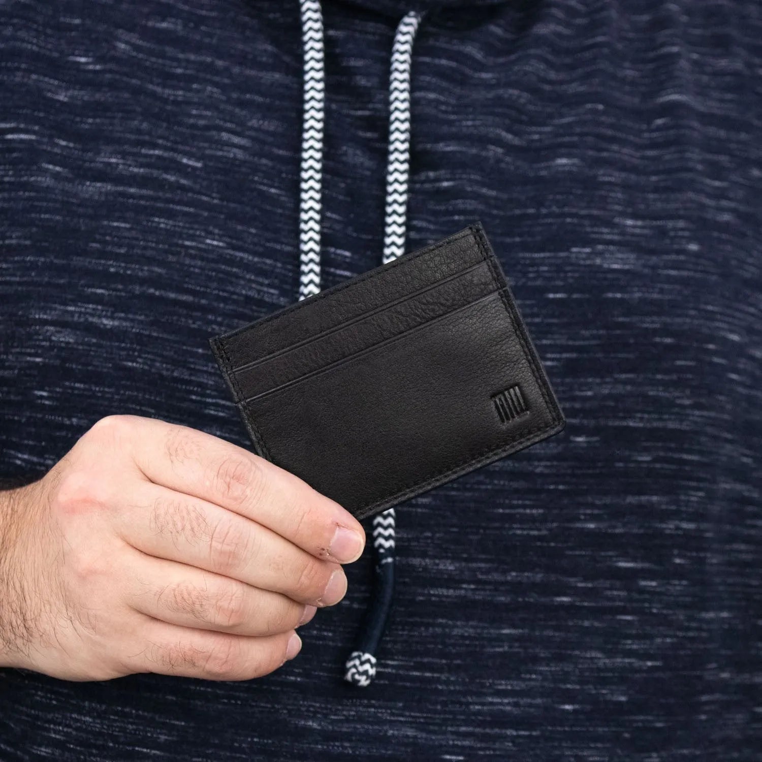 Tarjetero de hombre MyWallets plano en piel - KimondoShop